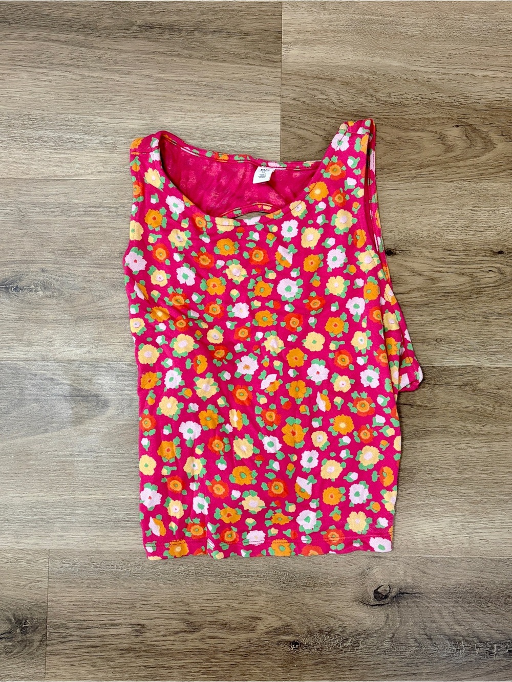 BP Floral Tank Top - Bright Flower Print